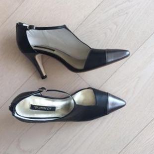 Winter Limited - Black and Dark Metal half-boots, size 36