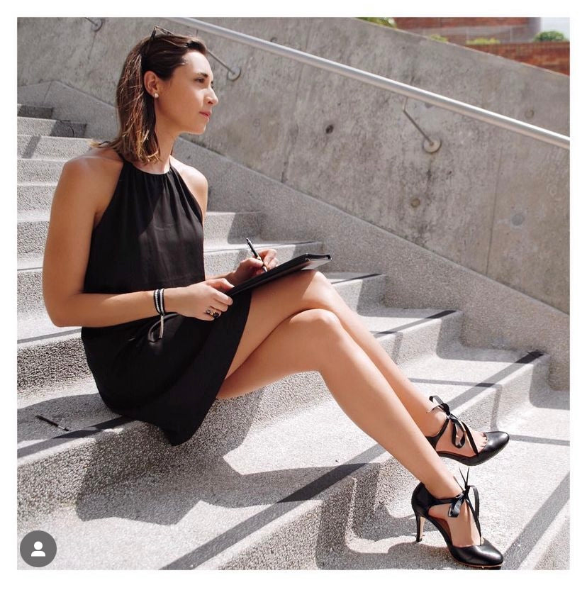 Winter Limited - Black and Shimmery leather Pumps - sizes 38, 39, 40 (New)