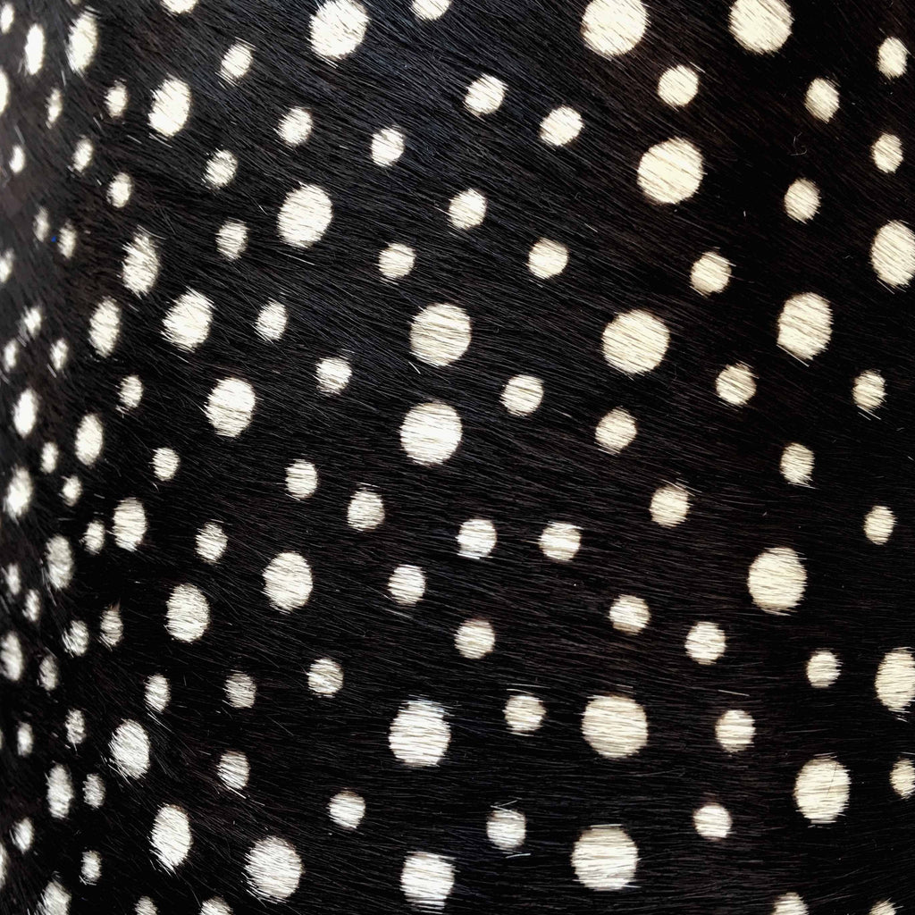 Fitting/ display Sample - Printed hair, blue & yellow pointy pumps, size 37.5 (Grade B)