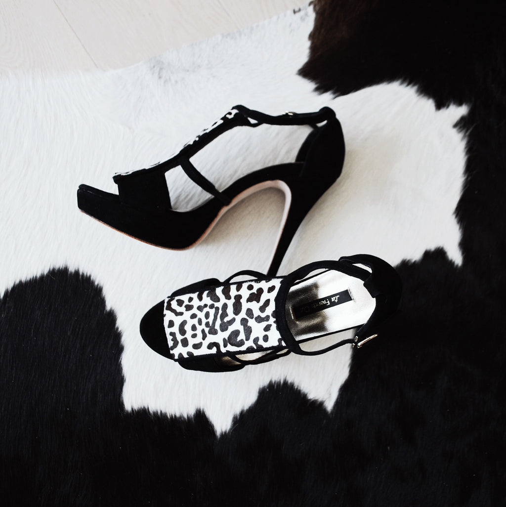 Winter Limited - Leopard prints platform Sandals