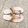 Leather Flat Sandals - Egyptian Style Natural, multi-sizes