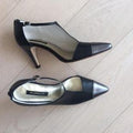 Winter Limited - Black and Dark Metal half-boots, size 36 (New)