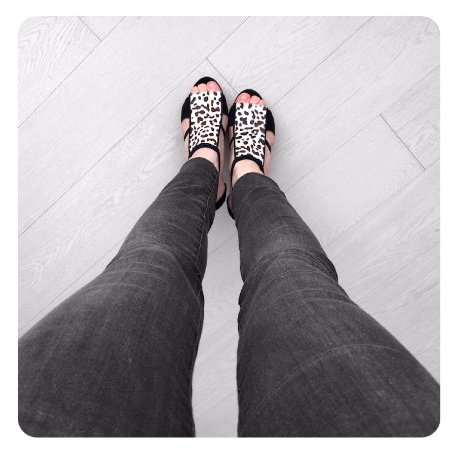 Winter Limited - Leopard prints platform Sandals