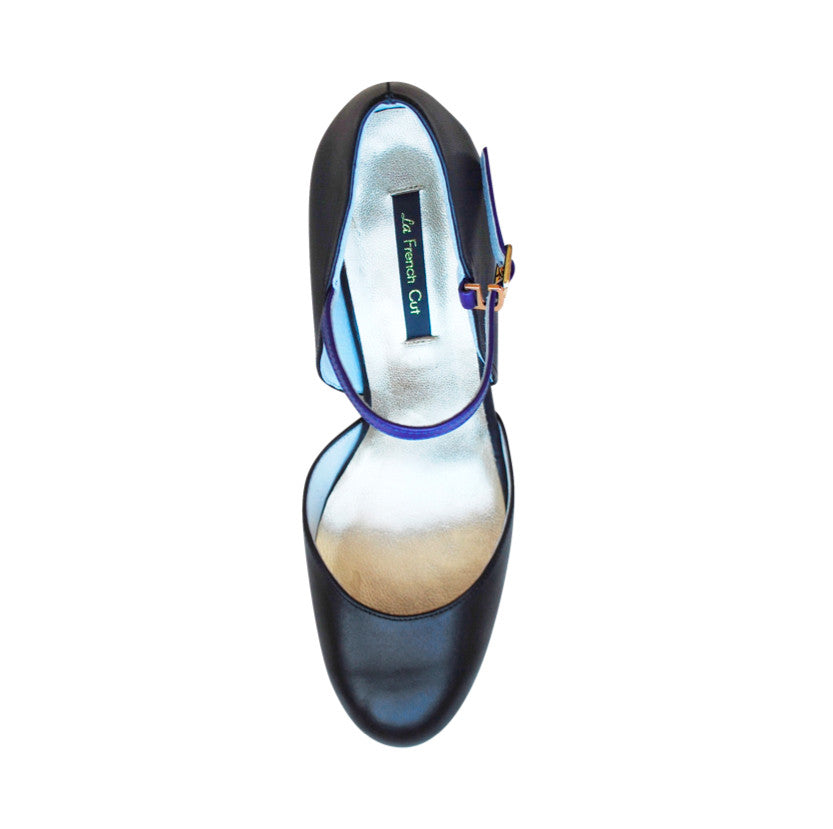Winter Limited - Flower embroidered leather Pumps